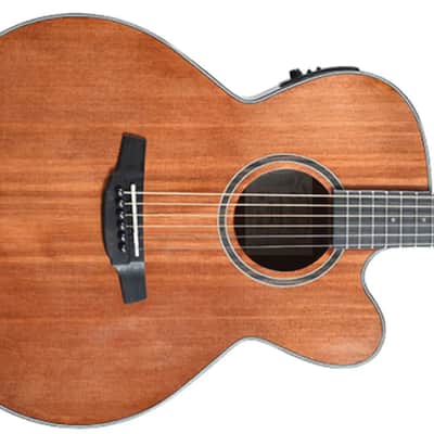 Crafter HJ100-CE-BR Jumbo Cutaway Acoustic-Electric Guitar - Brown image 3