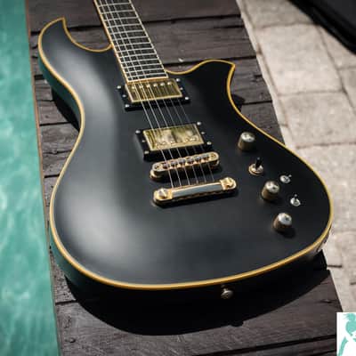 B.C. Rich Pro X Eagle C.J. Pierce Signature Model 2013 Black - Ebony Fretboard image 4