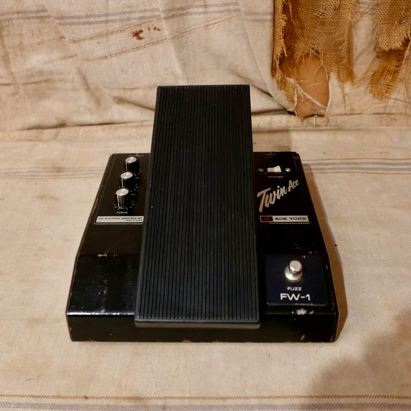 Acetone TW-1 Twin Ace Pedal 1970s - Black image 1