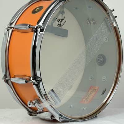 Gretsch 22/13/16/5.5x14" Broadkaster Vintage-Build Drum Set - Exclusive Satin Cameo Coral imagen 14