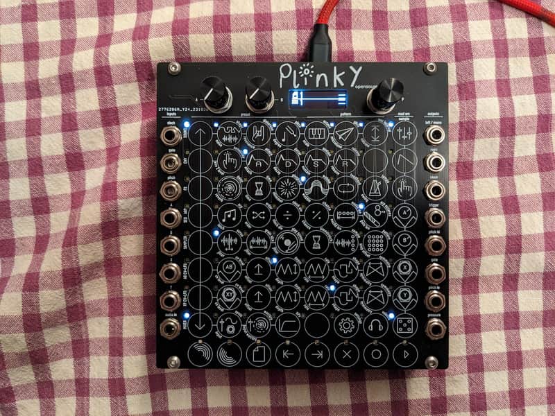 Plinky Polyphonic Touch Synthesizer 2023 - Black image 1