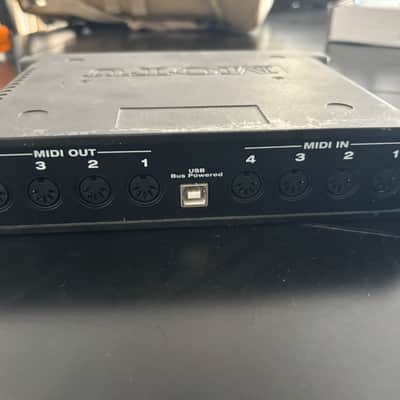 MOTU Micro Lite USB MIDI Interface 2006 - Present - Black image 3