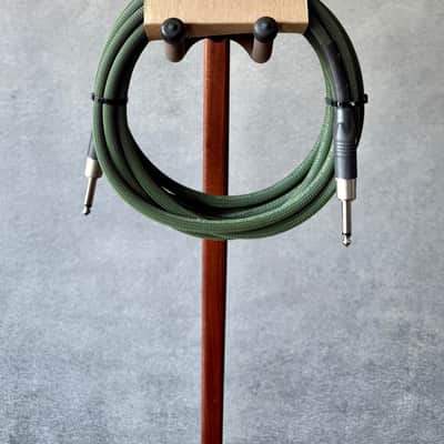 Rattlesnake 15' Standard Radar Olive Instrument Cable – Straight to Straight (Authorized Dealer) image 1