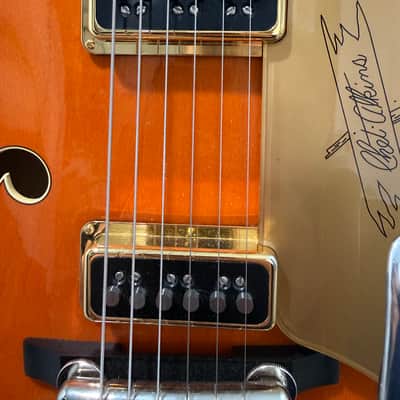 2009 Gretsch G6120DSW Chet Atkins Hollow Body with DynaSonic Pickups w/ OHSC image 8