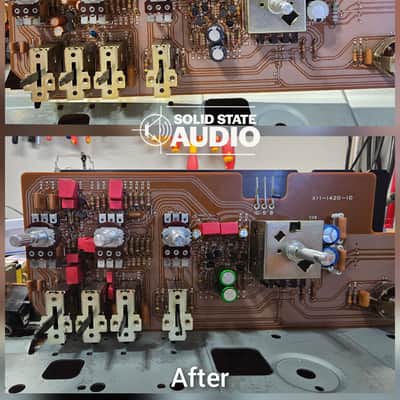 🔥Vintage Kenwood KA-7100 Integrated Stereo Amplifier Receiver Pro Restored!!!🔥 image 14