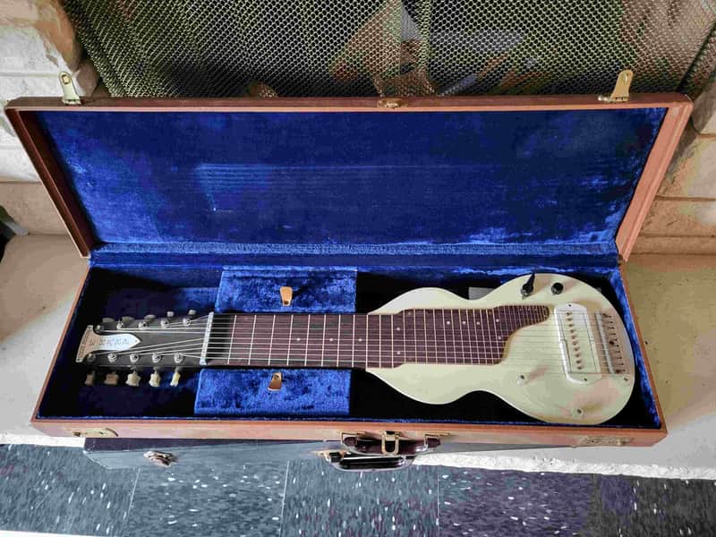 Epiphone Eddie Alkire Eharp 1940s 10-string Lap Steel Guitar image 1