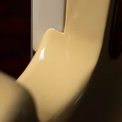 🇯🇵 1989 Fender Order Made JB75-900 Jazz Bass, Fully Painted White, Matching Headstock, Gold Hardware, FujiGen image 12