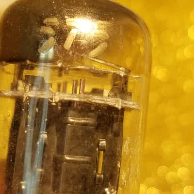 G.E ONE (1) 5751 black plate triple mica tNOS AT1000 TESTED Vacuum Tube dual triode 1954-1959 image 6