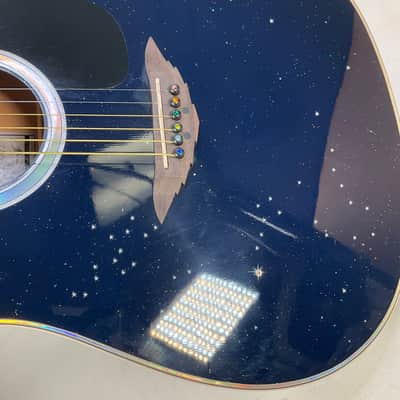2008 Esteban Celestial Night Limited Edition Acoustic/Electric Guitar image 15