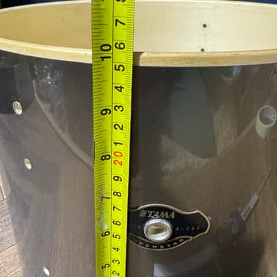 TAMA Superstar Tom Drum Shell 13”x10” Bare Wood Project #MV61 image 5