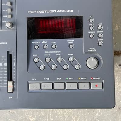 Vintage TASCAM Portastudio 488 MKII 8-Track Cassette Recorder 1990s - Gray image 5