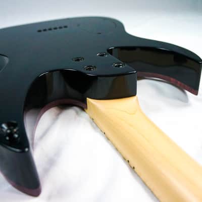 Swisher Handmade Machine 6 2022 Merlot Electric Guitar image 7