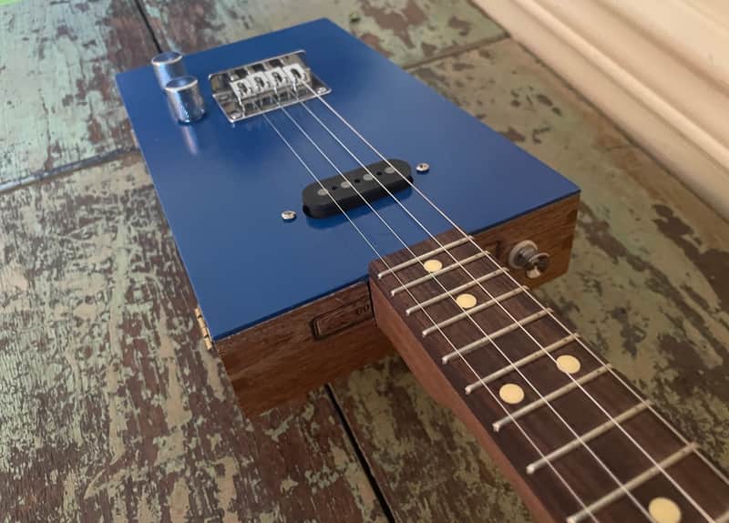 Taconic #219 4 String Electric Cigar Box Tenor Ukulele - Padron 3000 - Video image 1