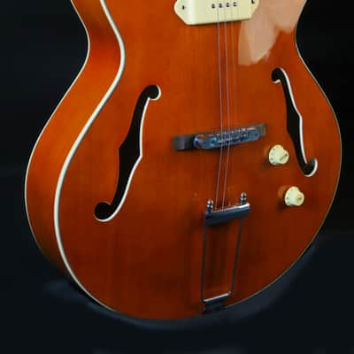 Craven Tenor Guitar 350JLS-AC John Lawlor Signature Tenor Archtop Guitar 2022 - Amber Cream image 15