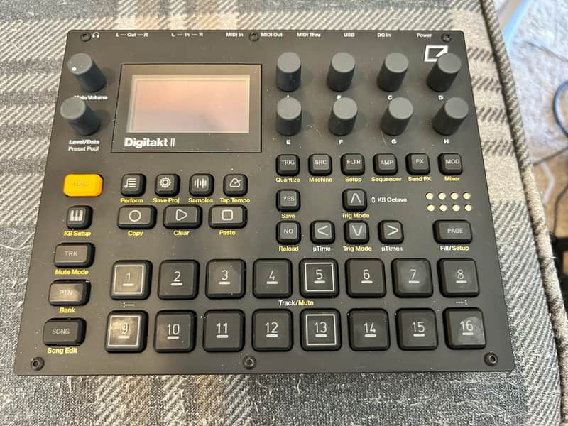 Elektron Digitakt II 2024 - Present Black image 1