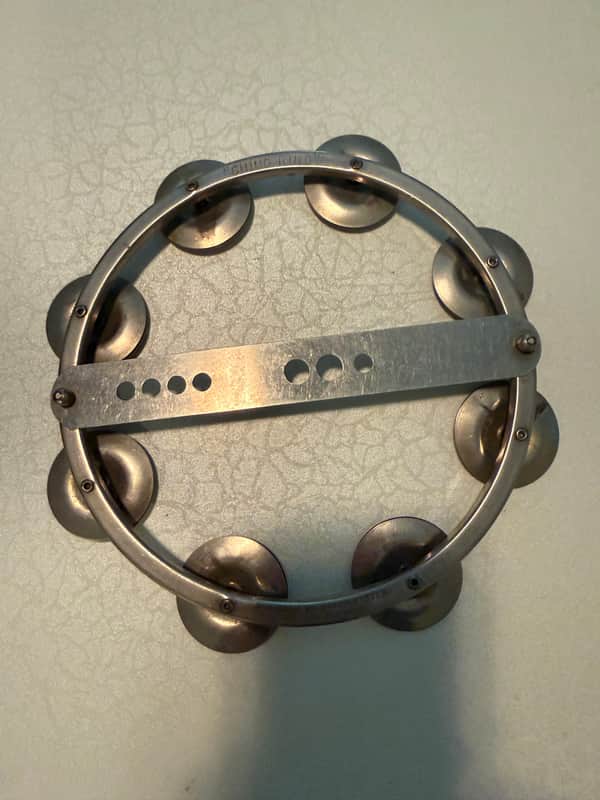 Vintage Original Ralph Kester Ching Ring Hi-Hat Tambourine, Exceptional Condition. image 1