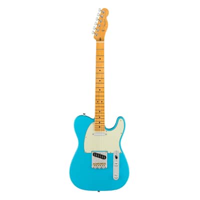Fender American Professional II Telecaster - Miami Blue w/ Maple FB image 2
