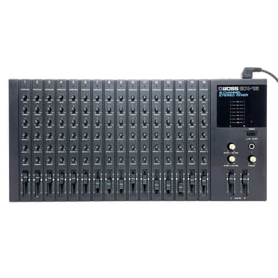 Boss BX-16 w/ AC adapter 16-Channel Stereo Mixer 1980s Nice Saturation Made in Japan Worldwide Shipment image 2