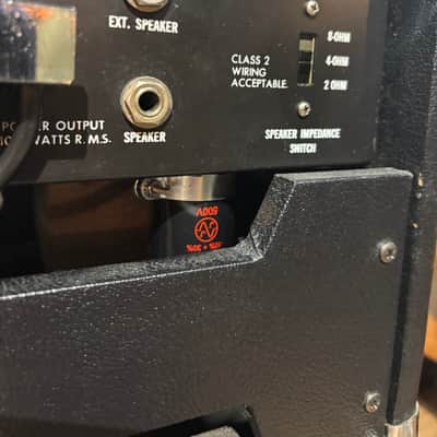 Ampeg V-4 100-Watt Guitar Head with Reverb 1970 - 1980 - Black image 9