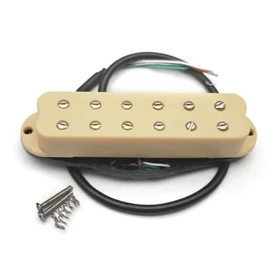 1 Set Guitar Strat Style Mini Humbucker Pickups, 12 Poles image 1