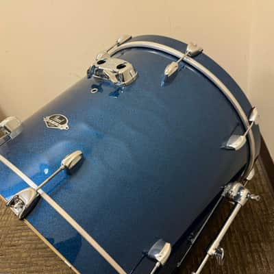 Pearl EXX Export Bass Kick Drum Electric Blue Sparkle 22" image 4