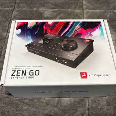 Antelope Audio Zen Go Synergy Core USB Type-C Audio Interface 2021 - Present - Black image 1