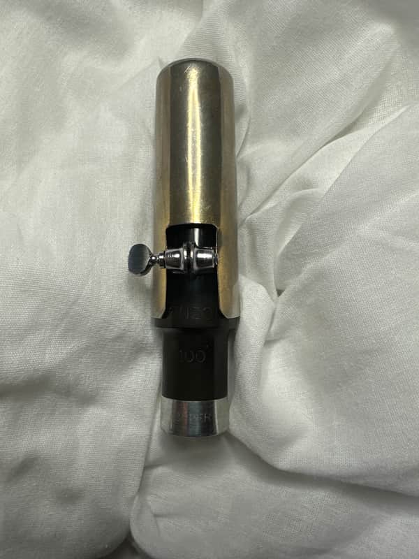Ponzol tenor saxophone mouthpiece Super 100 2000 - Hard Rubber image 1