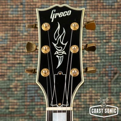 1990 Greco LEFT HAND EGC600 Made in Japan Black Beauty Custom Fujigen Lefty image 11