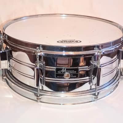 MAXWIN by PEARL VINTAGE COS SNARE DRUM 8 LUGS - FREE SHIP TO C-USA! image 7