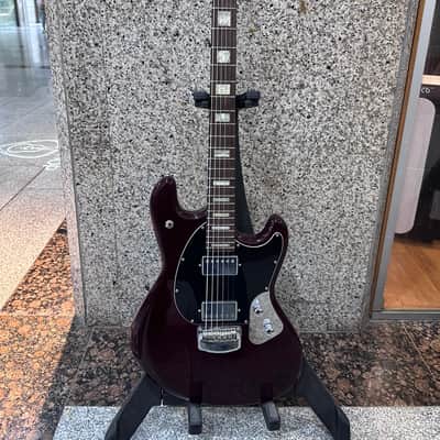 Ernie Ball Music Man BFR Baritone Stingray 2024 - Oxblood image 1