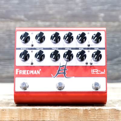 Friedman IR-J Jake E Lee Signature 2 Channels Dual Tube Preamp & DI Effect Pedal image 1
