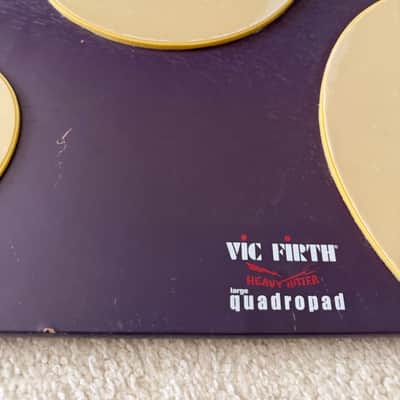 Vic Firth HHPQLR Heavy Hitter Quadropad - Large 2025 - Present - Purple Bild 2