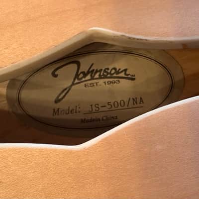 Johnson JS-500 NA Semi-Hollow Body Electric Guitar image 16