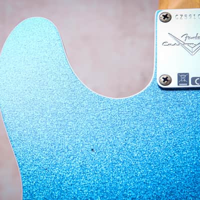FENDER USA Custom Shop 60's Flamethrower Telecaster Custom Jrny Relic "Lake Placid Blue Sparkle" (2026) image 19