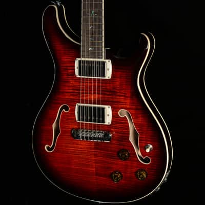 PRS SE Hollowbody II Piezo Orange Tiger Smokeburst (633) image 1