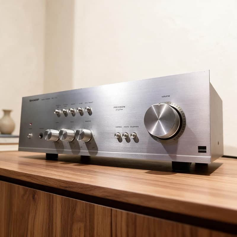 Sharp SM-1144H Rare Vintage Stereo Integrated Amplifier Tested Working Warranty