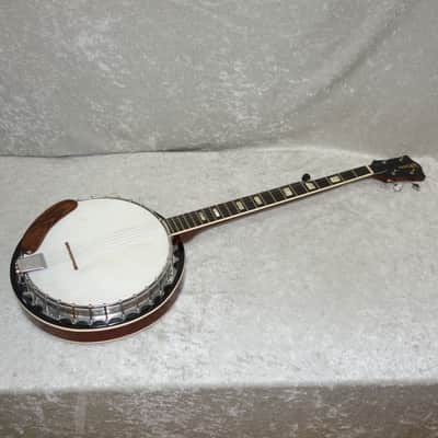 1980's Encore E75 5-string Banjo with chipboard case image 1