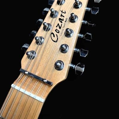 12-String Semi-hollow Electric Guitar in White, TL-Style image 5