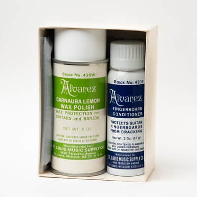 Alvarez Guitar and Banjo Cleaning and Care Kit 1970s 1980s Yairi image 5