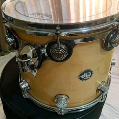 DW Collector series 5 piece jazz drumkit - Natural maple finish Collector Series 1994 - Natural Maple image 3