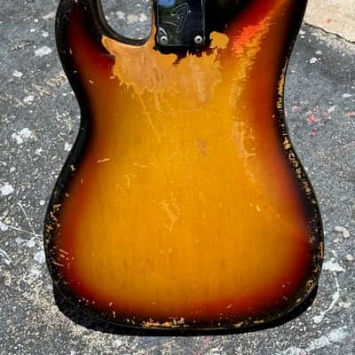 Fender Precision Bass 1971 - ultra rare beat sweet example w/an "A" width Maple Neck ! image 4