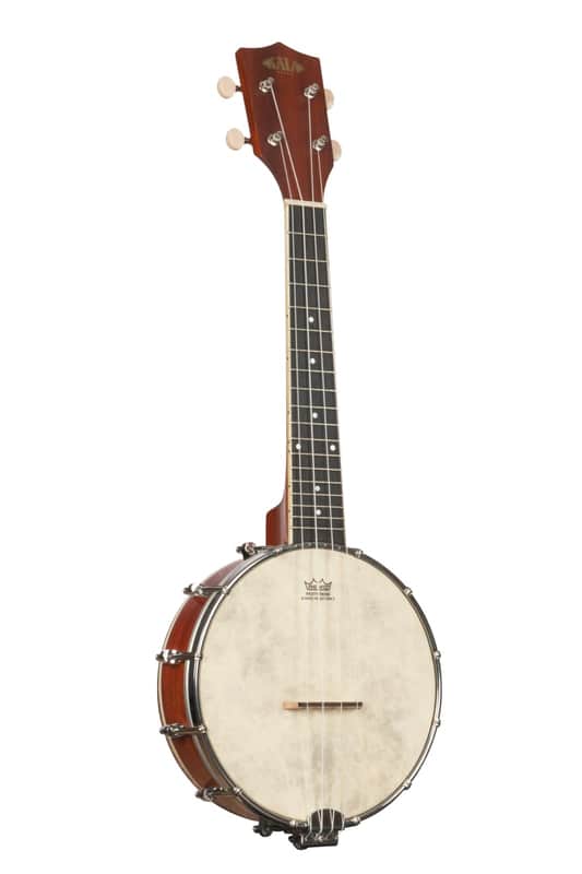 Kala Natural Mahogany Banjo Concert Ukulele image 1