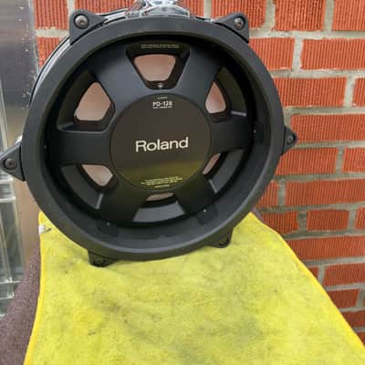 Roland PD-128-BC V-Pad 12" Dual Trigger Mesh Drum Pad 2010s - Black Chrome image 3