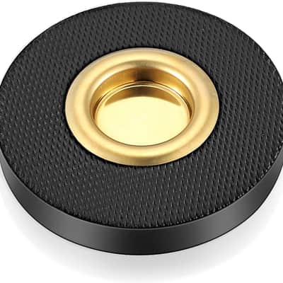 Rock Stop for Cello, Cello Endpin Rest for Floor Protector String Instrument Accessory Christmas Gift, Rock Stop Endpin Stand Holder with Reinforced Brass Cup & Rubber Mat Anti-Slip Base image 1