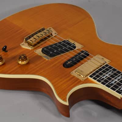 1995 Gibson Nighthawk Custom CST-3 Transparent Amber w/OHSC image 10