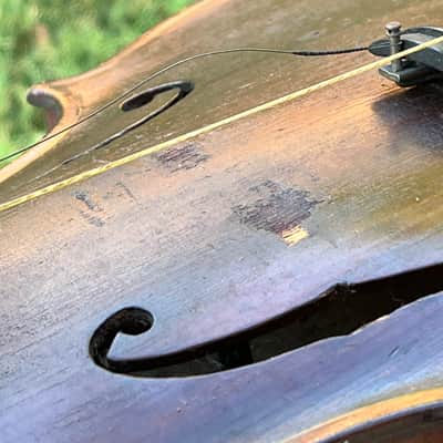 Old Oliver Fraser violin c. 1880-1900 2832 image 22