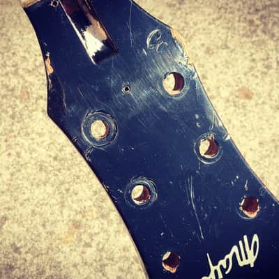 Maya Les Paul 1970s Gold Top genuine roadworn image 6