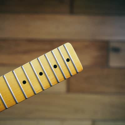 Telecaster Neck – Vintage Maple | 21 Frets | Nitro Satin Finish | Bone Nut image 14