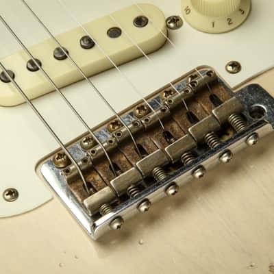 2023 - Fender Custom Shop 1957 Stratocaster Relic - Aged White Blonde image 16