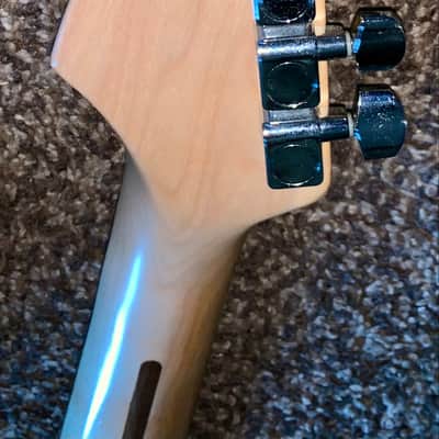 2008 Fender Standard Stratocaster  with Rosewood Fretboard black electric guitar image 13